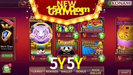 Sessão de jogo em andamento no aplicativo 5Y5Y para Android